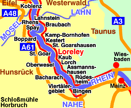 rhine map,  1997-1999, WHO